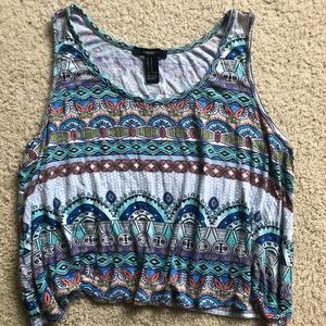 Colorful Print Tank Top